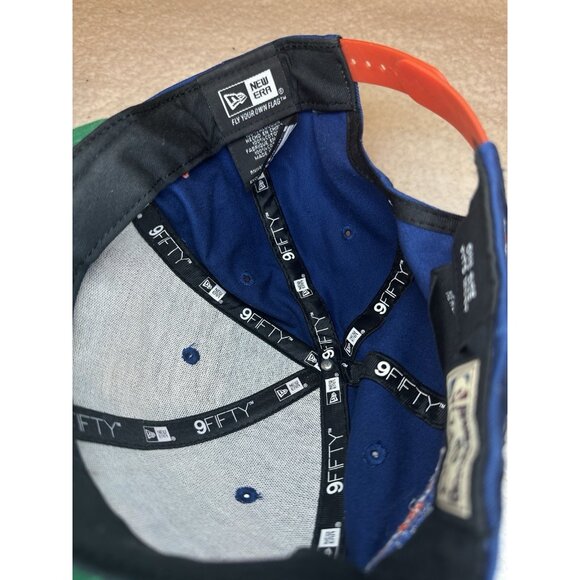 New York Knicks Hat Cap NBA Eastern Conference New Era 3D Embroidered Snapback - Picture 5 of 5